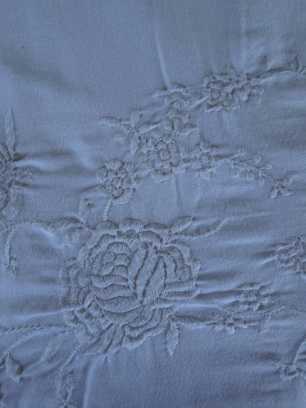 RARE Ralph Lauren Desert Palm Embroidered Queen Flat Sheet Cotton Sateen NICE!